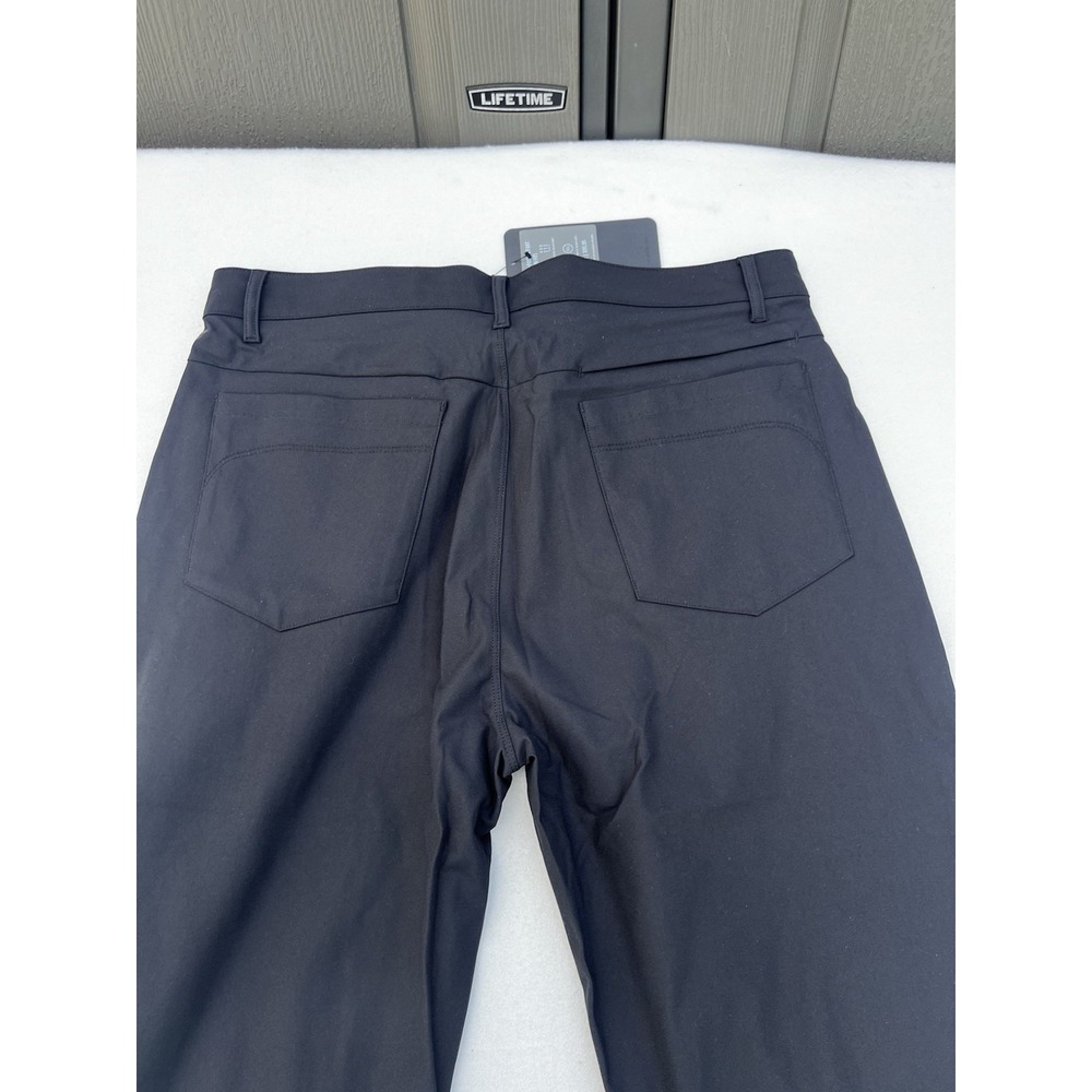 Fabletics Men's The Don 5-pocket Slim fit Pant Size 33 X 32 Black - Picture 9 of 9